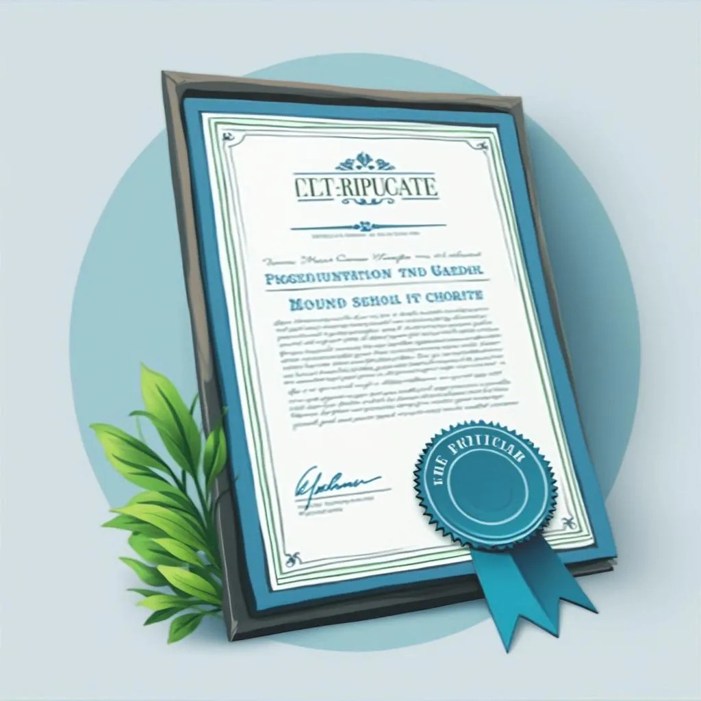 Icono de certificaciones