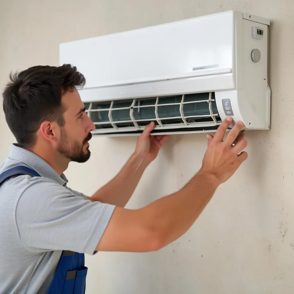 Instalación de Aire Acondicionado